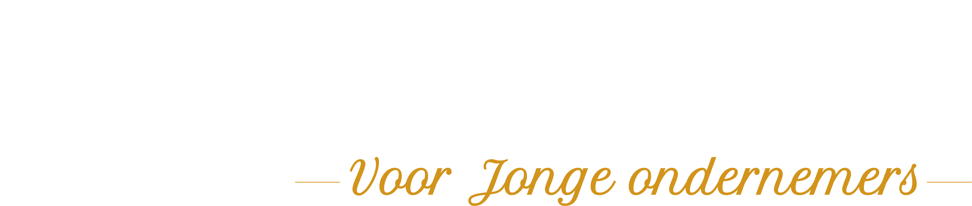 Logo jongleren wit met accentkleur