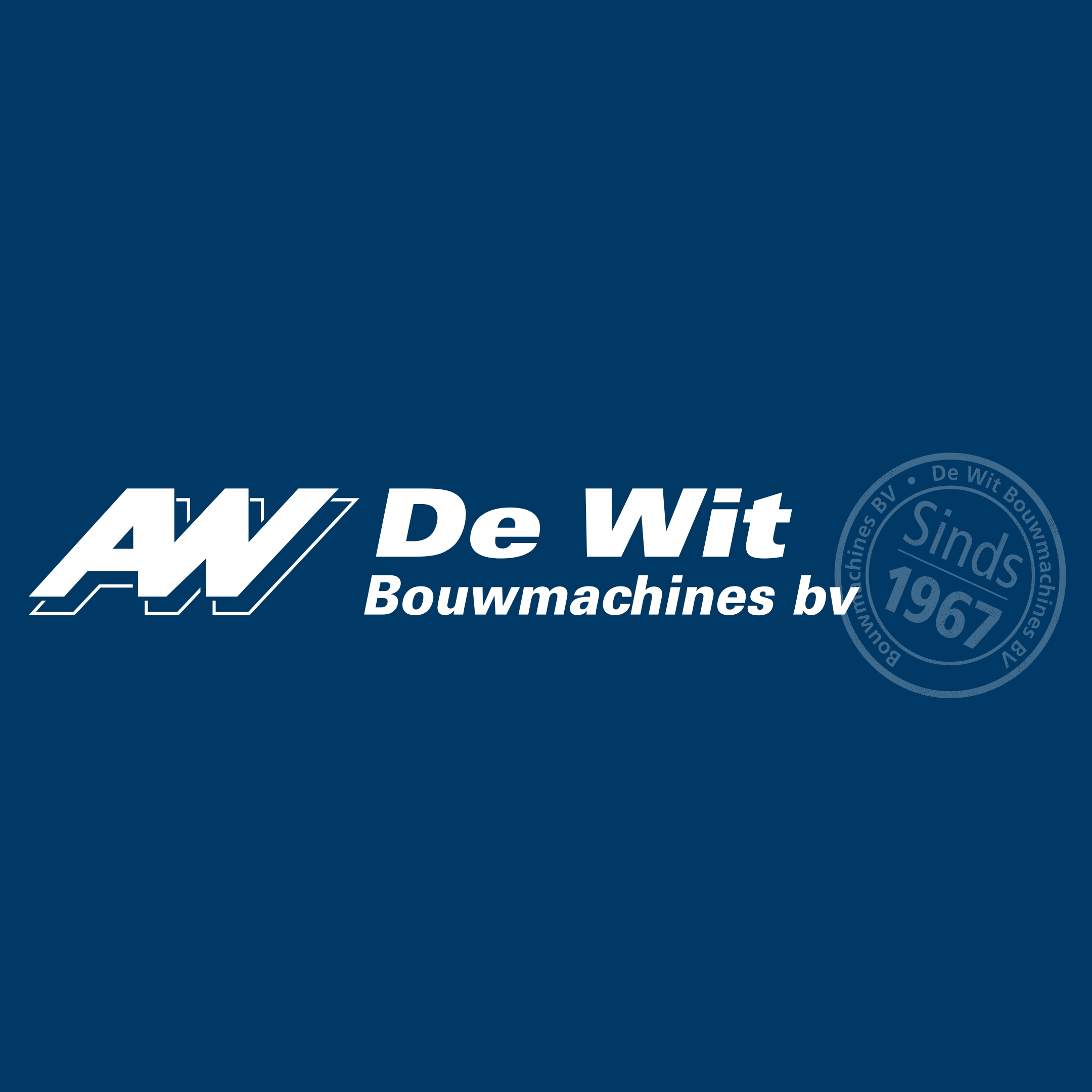 De Wit Bouwmachines logo